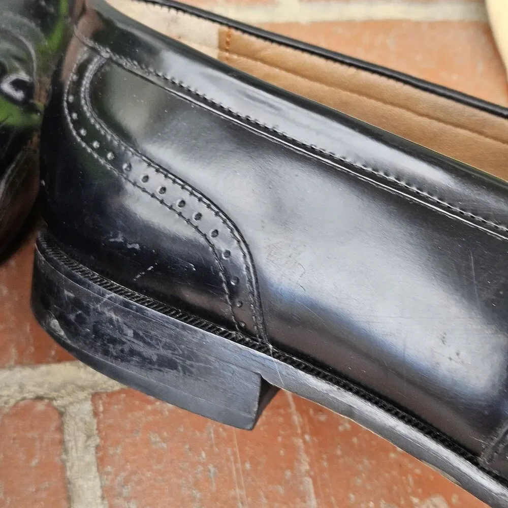 Bostonian First Flex Leather Tassel  Wingtip Dress Shoes Kiltie Size 13